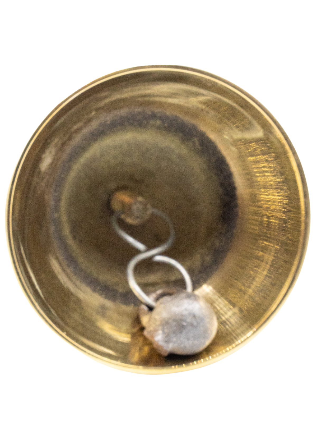 4" Brass Triquetra Altar Bell